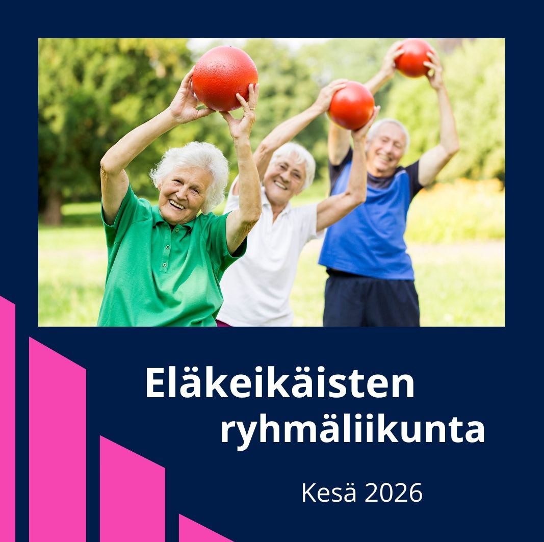 Eläkeikäisten ryhmäliikunta Kesä 2026