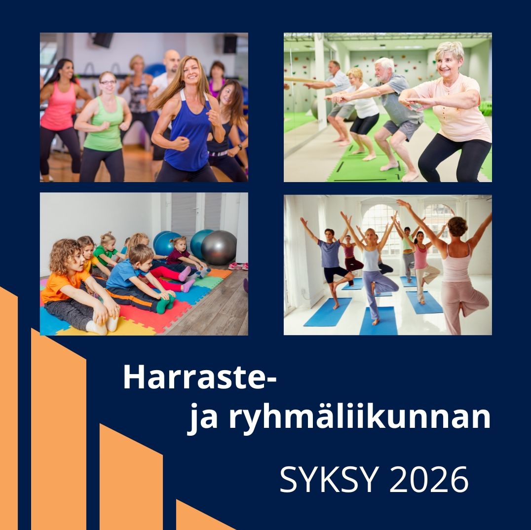 Harraste- ja ryhmäliikunnan Syksy 2026
